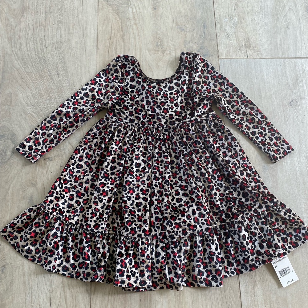 Pink Chicken Toddler Girl Dress